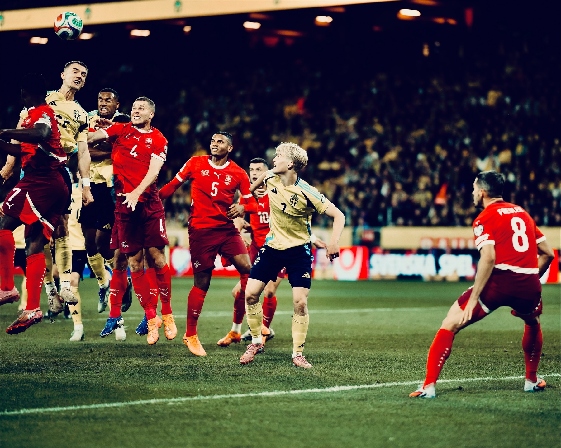 Switzerland defeat Sweden 2–0 in Solna World Cup qualifier — photograph 12.