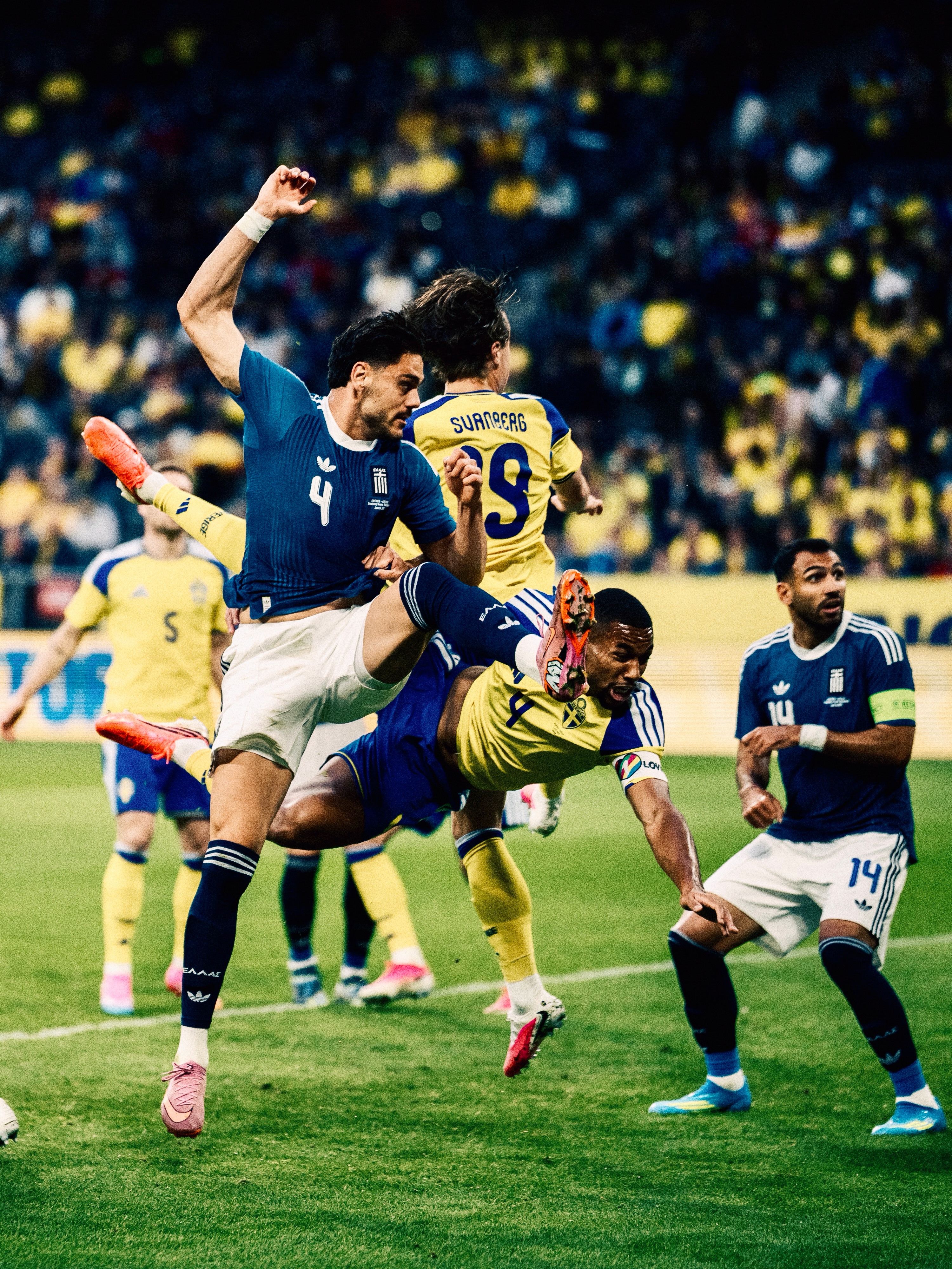 Late Greece equaliser denies Sweden in World Cup warm-up — photograph 15.