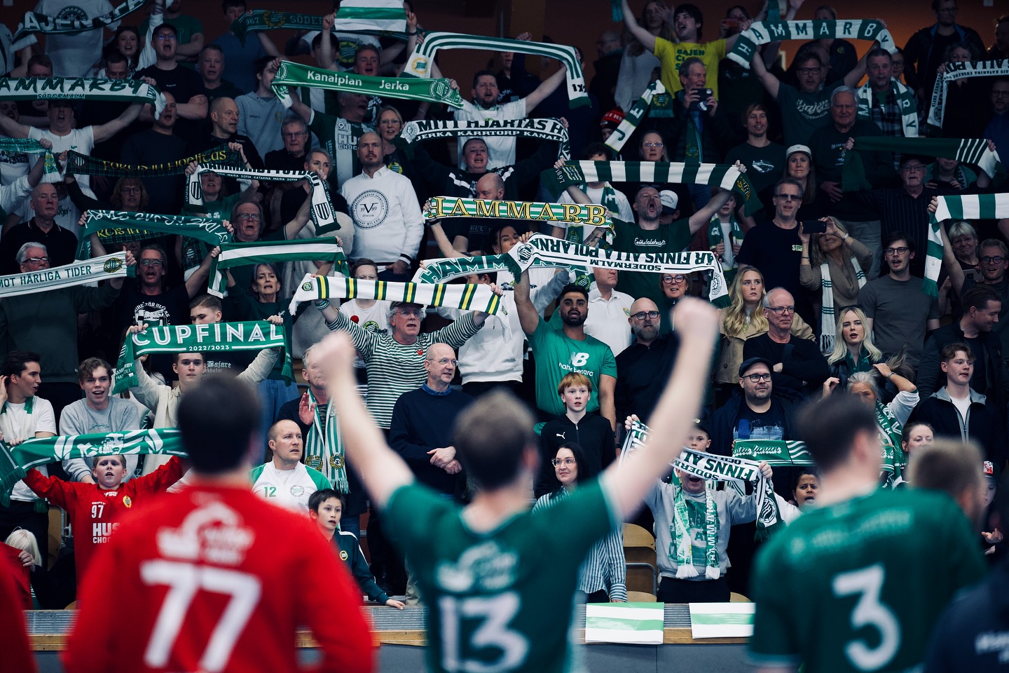 Hammarby take 2–0 quarter-final lead with home victory — photograph 10.