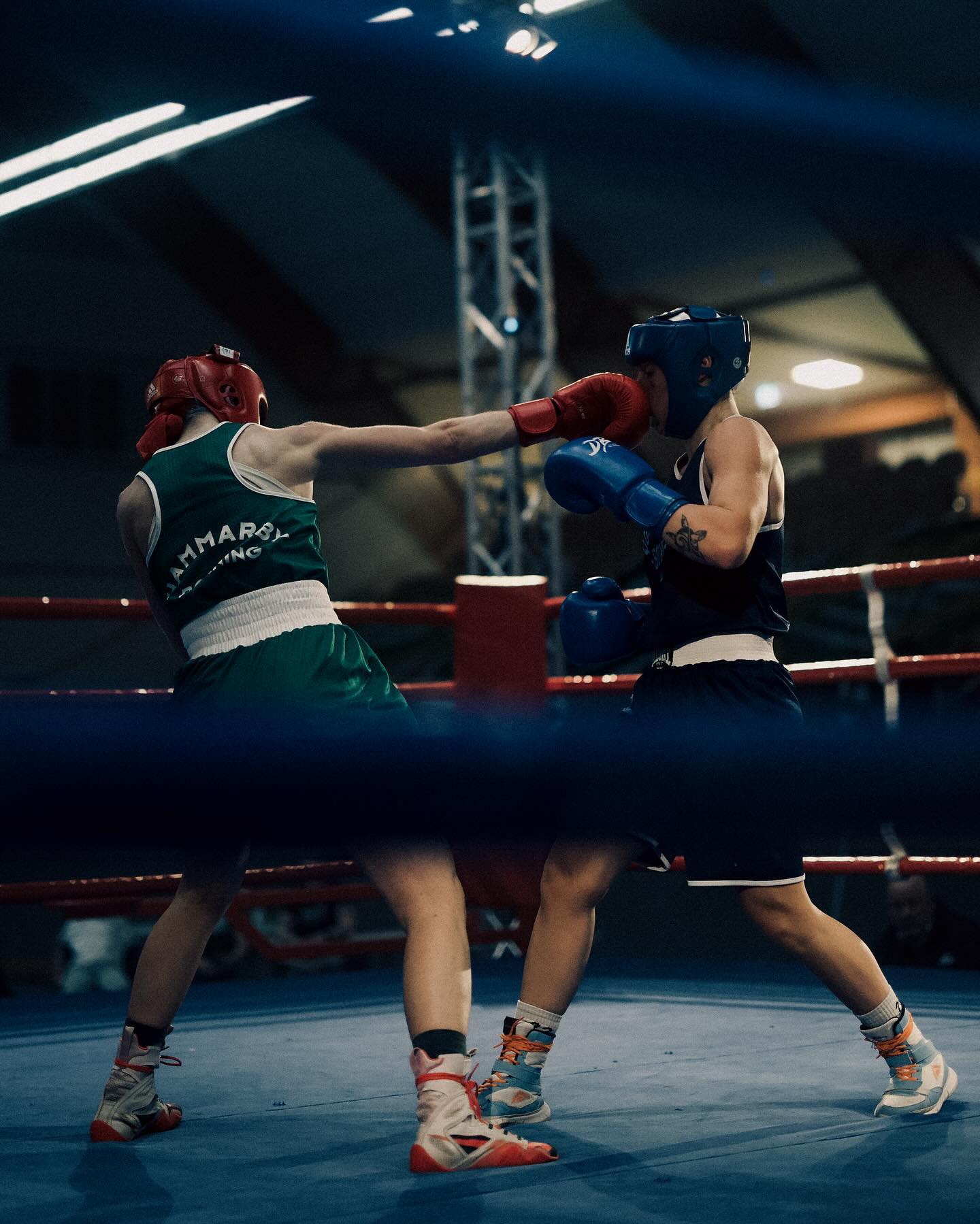 Ferrante edges Lundberg at Bajen Rough House — photograph 1.