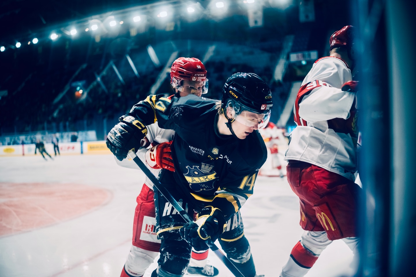 AIK’s four-goal second period earns narrow win over Almtuna — photograph 6.