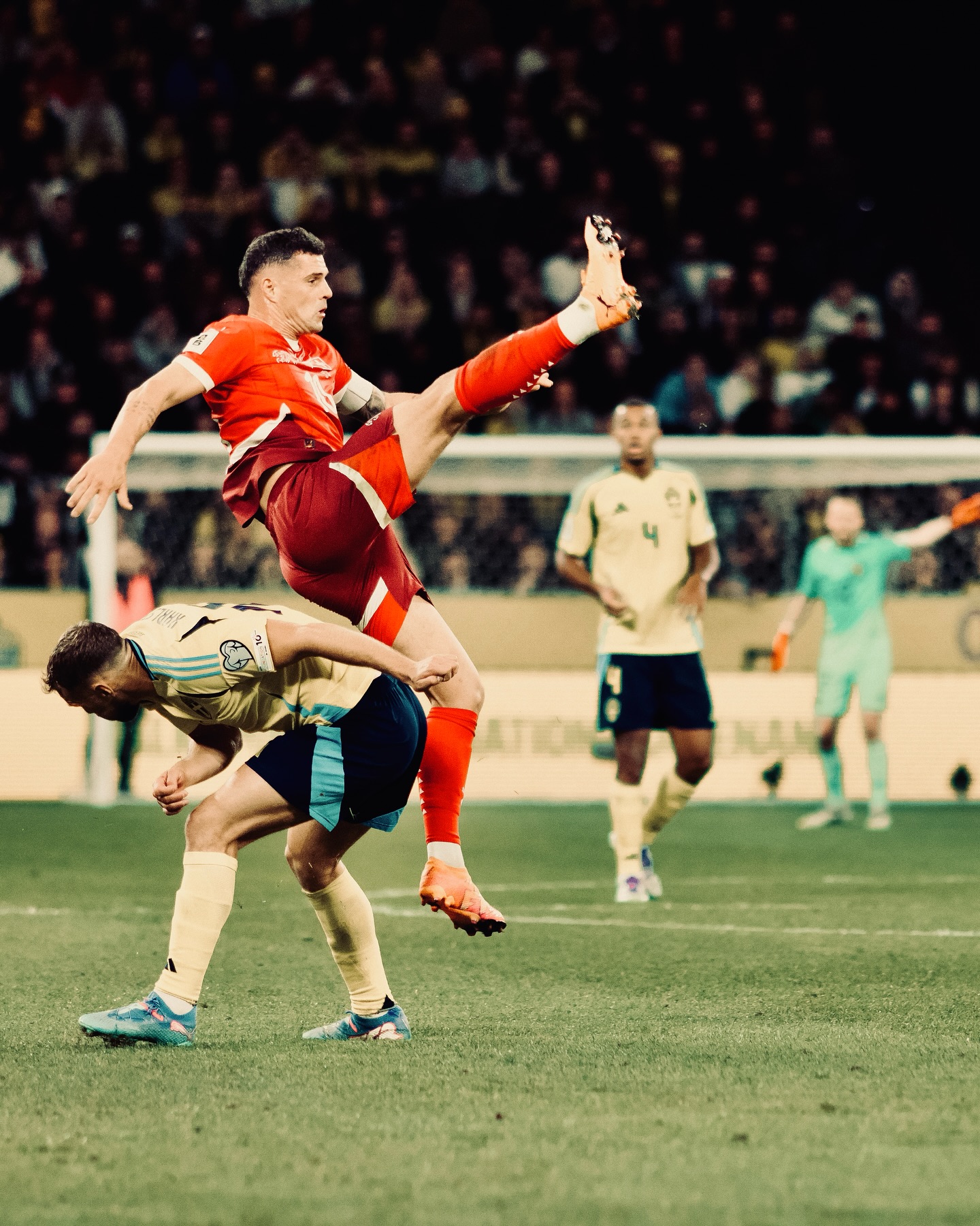 Switzerland defeat Sweden 2–0 in Solna World Cup qualifier — photograph 4.