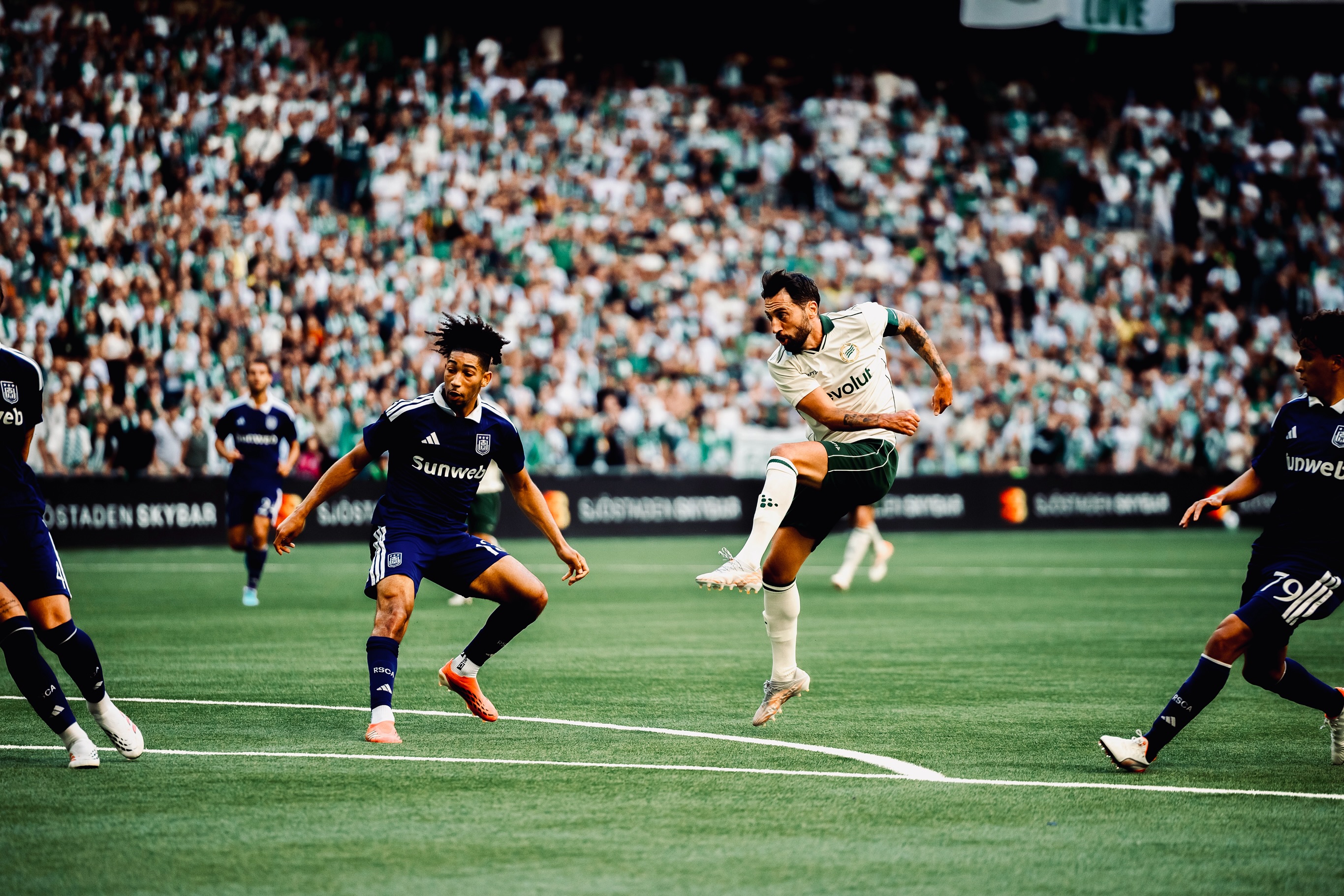 Hammarby and Anderlecht draw Europa League qualifying opener — photograph 1.